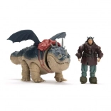 Cum să îți dresezi dragonul – set figurine Gronckle și Rybinoha