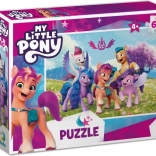 Puzzle DODO My Little Pony pe pajiștea magică 60 piese