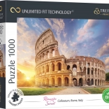 Puzzle TREFL UFT Romantic Sunset: Colosseumul Roma 1000 piese