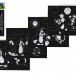 Tablou de zgâriat Krtek și prietenii