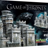 Wrebbit puzzle 3D Urzeala tronurilor: Winterfell – castelul Stark (910 piese)
