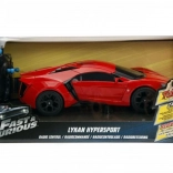 Furios și iute mașină RC Lykan Hypersport cu telecomandă
