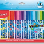 Carioci MAPED Color’Peps Ocean Life, 24 buc