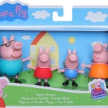 Figurine PEPPA PIG – set de familie 4 buc