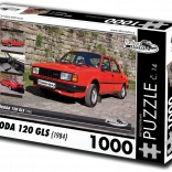 Puzzle RETRO-MAȘINI Škoda 120 GLS 1000 piese