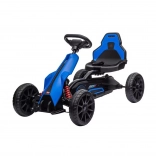 Kart cu pedale pentru copii BABY MIX Speedster albastru