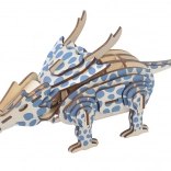 Woodcraft puzzle 3D din lemn Achelousaurus