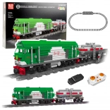 Set de construcție tren RC cu cisternă, 1090 piese
