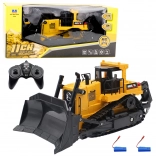Buldozer RC cu telecomandă 1:16 – galben