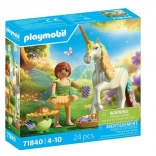 Playmobil Princess Magic – unicornul Rainbow Flower cu zâna