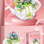 set de construcție flori 255 piese