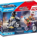 PLAYMOBIL City Action set de început: unitatea de poliție specială cu hoțul de bijuterii