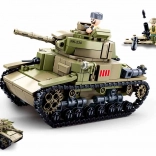 Sluban Army tanc italian mediu 2‑în‑1 set de construcție