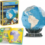 Puzzle 3D National Geographic glob pământesc 21 piese