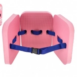 Centură și placă de înot din spumă SWIM, roz, 18,5 × 24 cm