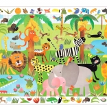 DJECO Puzzle Junglă 35 piese