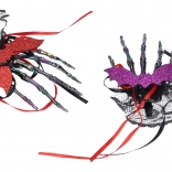 Set agrafe de păr pentru carnaval în formă de schelet