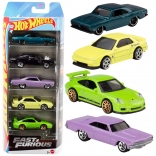 Hot Wheels Fast & Furious – set de 5 mașinuțe metalice