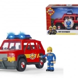 pompierul sam jeep 4x4 prim ajutor cu lumină și sunet