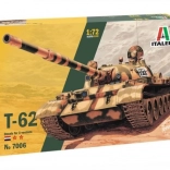 Model din plastic al tancului T-62 1:72 Italeri