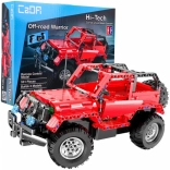 Set de construcție CaDA pick-up off-road cu telecomandă 2‑în‑1, 531 piese (6+)