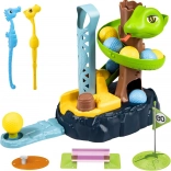Joc pentru copii mini-golf WOOPIE SNAKE GOLF cu obstacole