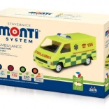 Set de construcție Monti System Ambulanță Renault Trafic model 1:35