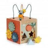 Cub din Lemn pentru Abilități Motorii Dino