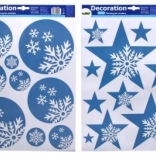 Decorațiune ferestre de Crăciun 41x29 cm