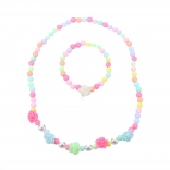 Set de bijuterii modern cu trandafiri