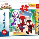 Puzzle 60 piese – în lumea SPIDEY de la Trefl