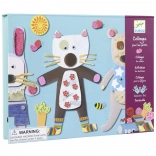 Djeco Primul Colaj Pisicuță și Ursuleț
