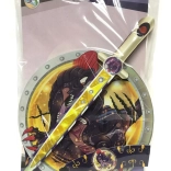 Sabie și scut din spumă D‑Rex pentru copii