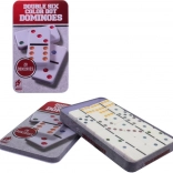 Domino în cutie metalică pentru copii