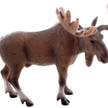 Figurină de elan din plastic 13 cm