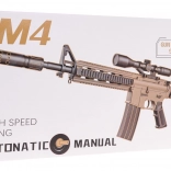 Pușcă M4 cu bile de gel + accesorii