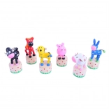Animale din lemn presabile Bigjigs Toys