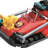 Qman mașină de pompieri cu tun de apă 1805-4 barcă de salvare