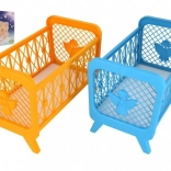 Pătuț din plastic pentru păpuși, fără set