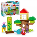 LEGO® DUPLO® 10431 Peppa Pig – grădina și căsuța din copac