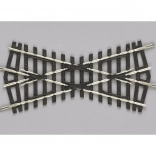 Piko Intersecție 30° cu traverse de lemn