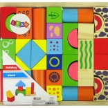 Blocuri de construcție din lemn – castel și forme