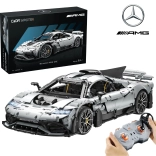 Set de construcție CaDA Master mașină sport MERCEDES‑AMG ONE, gri, 3295 piese