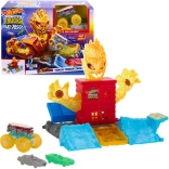 Hot Wheels Monster Trucks Arena Smashers – turnul focului set de joc cu mașini