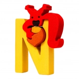 Fauna Alfabet litera N veveriță