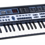 Instrument muzical cu clape pentru copii cu lecții, 61 de clape, microfon și înregistrare USB