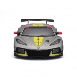 model auto metalic 1:24 BBURAGO Corvette C8.R 2020 de curse galben