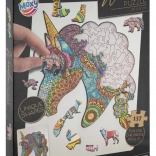Puzzle din Lemn Unicorn 137 Piese