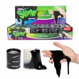 slimă neagră în butoi