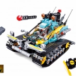 SLUBAN Power Bricks vehicul pe șenile Scorpion R/C cu telecomandă